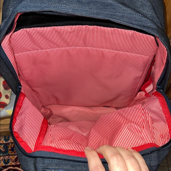 Herschel Supply Pop Quiz 15” Laptop Denim Backpack main image 6
